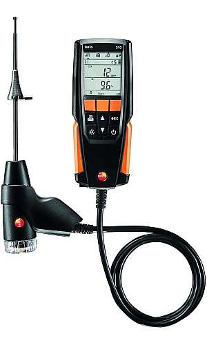 analisador de gases de CO2 e O2