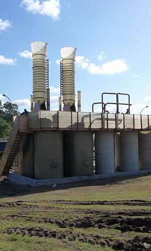 Estação compacta de tratamento de efluentes	 Estação compacta de tratamento de efluentes