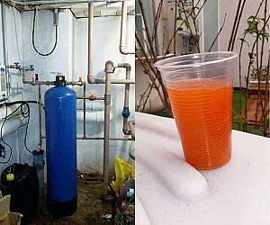 Filtro para remoção de ferro Filtro para remoção de ferro