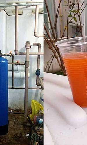 Filtro para remoção de ferro Filtro para remoção de ferro