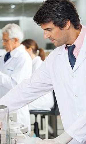 Laboratório para análise de água Laboratório para análise de água