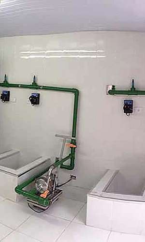 Sistema de tratamento de água de poço artesiano